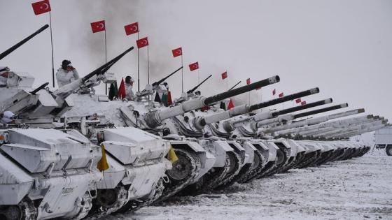 جانب من مناورات شتاء 2023