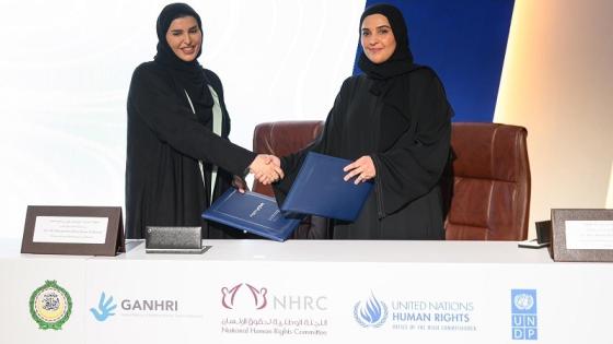 جانب من توقيع الاتفاقية