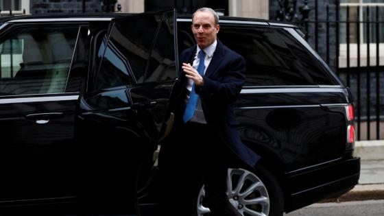 نائب رئيس الوزراء البريطاني دومينيك راب