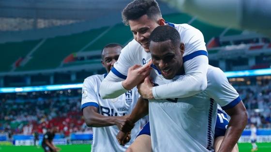 فرحة لاعبي الهلال السعودي