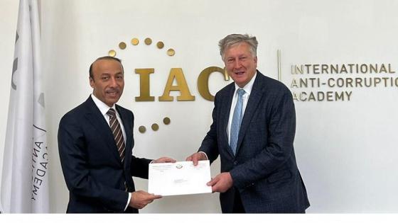 جانب من تسليم أوراق الاعتماد