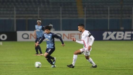 من مباراة بيراميدز والجيش