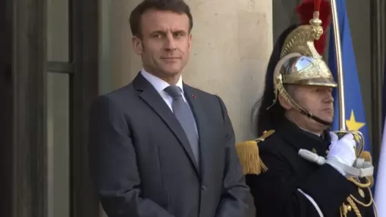 الرئيس الفرنسي إيمانويل ماكرون