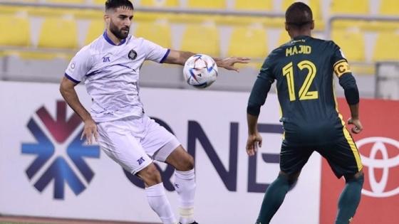 جانب من المباراة