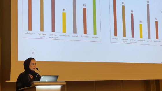 رنا ماضي الهاجري مدير مركز التميز للتدريب والتطوير بديوان المحاسبة