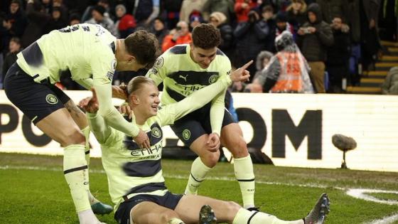 لاعبو مانشستر سيتي