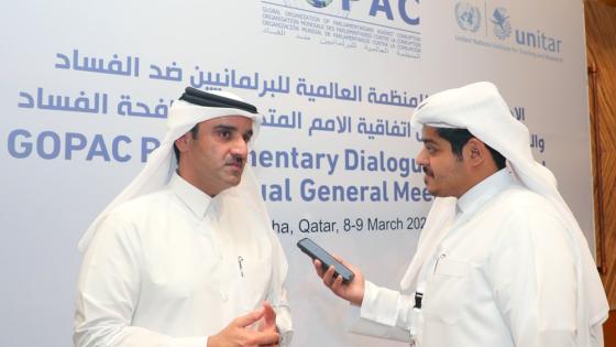 رئيس هيئة الرقابة الإدارية والشفافية في حديثه إلى قنا