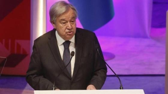 أنطونيو غوتيريش الأمين العام للأمم المتحدة