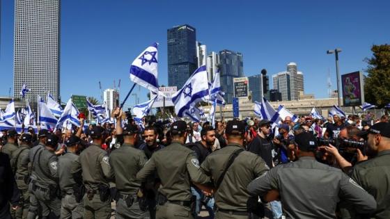 مظاهرات احتجاجية بمحيط مطار بن جوريون الإسرائيلي