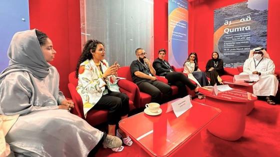 جانب من اللقاءات الصحفية