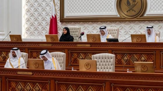 جانب من جلسة مجلس الشورى