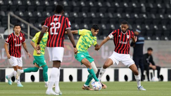 جانب من المباراة