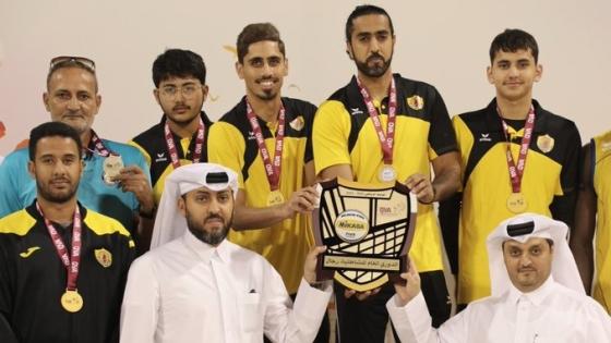 تتويج فريق قطر