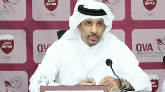 السيد علي غانم الكواري رئيس مجلس إدارة الاتحاد القطري للكرة الطائرة