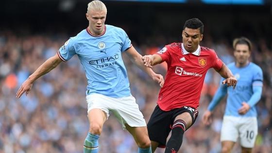 مبارارة سابقة بين مانشستر يونايتد ومانشستر سيتي