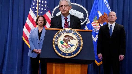 ميريك غارلاند وزير العدل الأمريكي