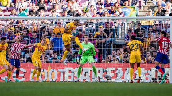 مباراة برشلونة وأتلتيكو مدريد