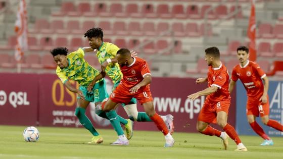 مباراة سابقة بين الوكرة والعربي