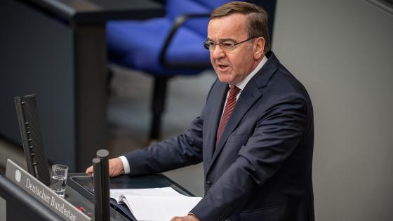 وزير الدفاع الألماني بوريس بيستوريوس