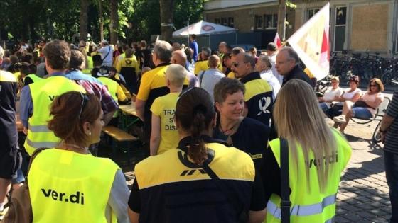 جانب من عملية الإضراب