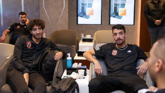 لاعبو الأهلي المصري