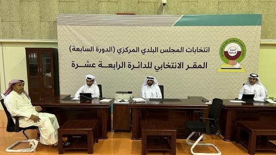 جانب من عملية التسجيل للمواطنين