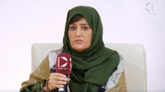 سعادة الشيخة حصة بنت خليفة بن أحمد آل ثاني مبعوث الأمين العام لجامعة الدول العربية