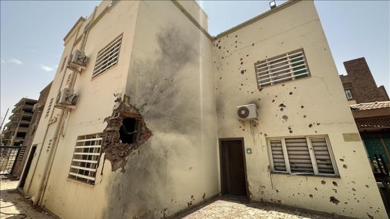 آثار الاشتباكات في السودان