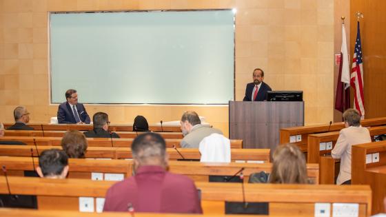 جانب من اللقاء