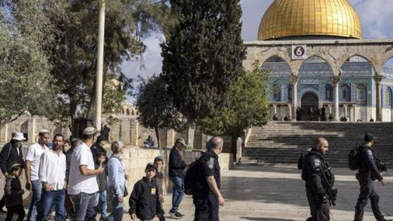 اقتحام ساحات المسجد الأقصى