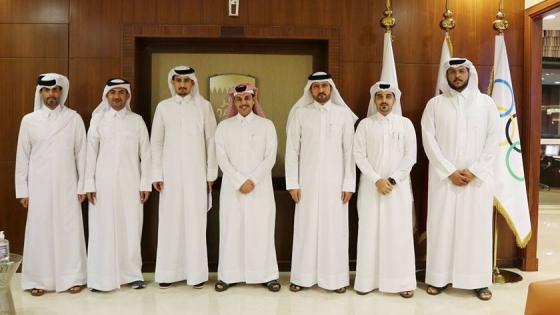 من اجتماع اللجنة القطرية للكريكيت