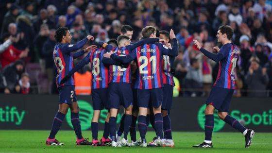 لاعبو برشلونة