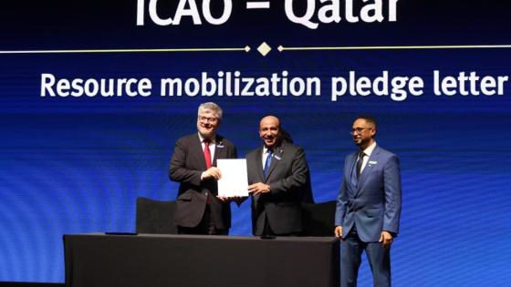 وزير المواصلات خلال المشاركة في  أعمال الندوة العالمية الثانية لدعم التنفيذ (GISS)