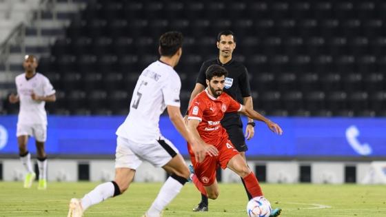 جانب من المباراة