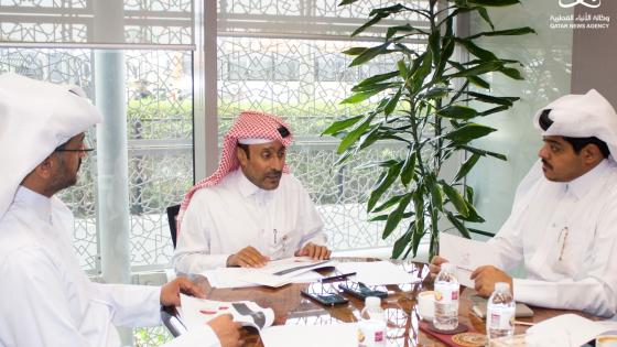 علي الكواري مدير إدارة شؤون المدارس والطلبة بوزارة التعليم في حوار مع وكالة الأنباء