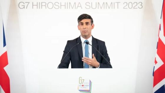 ريشي سوناك رئيس الوزراء البريطاني