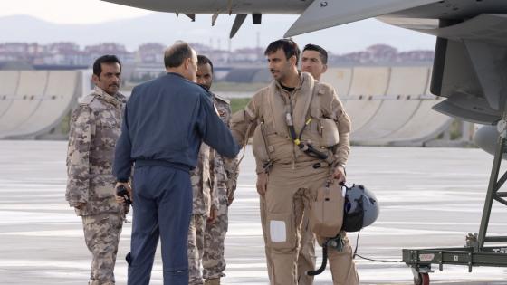 جانب من ختام التدريبات