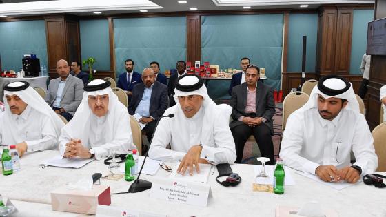 م. علي المسند خلال مشاركته بالاجتماع