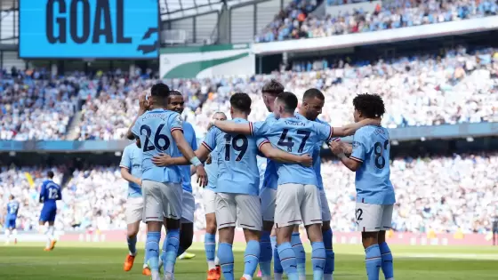 لاعبو مانشستر سيتي