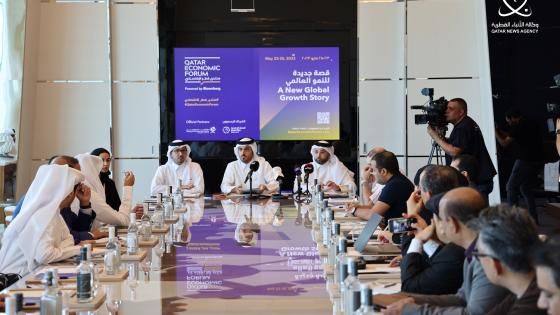 جانب من المؤتمر الصحفي