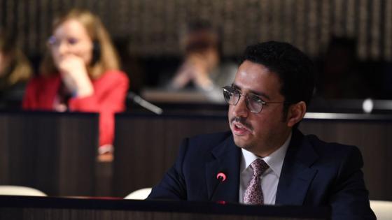 سعادة الدكتور ناصر بن حمد الحنزاب مندوب دولة قطر الدائم لدى  اليونسكو