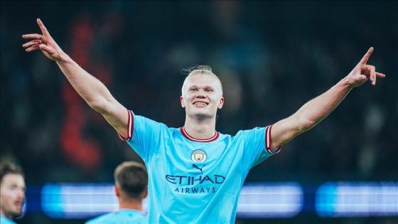 إيرلينغ هالاند لاعب ما نشستر ستي