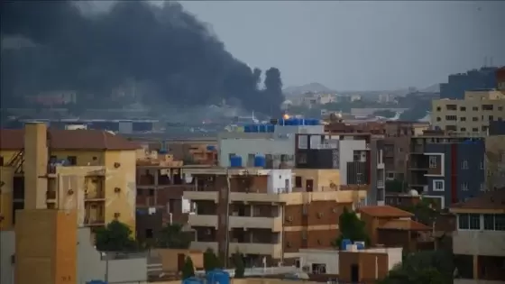 آثار الاشتباكات في السودان
