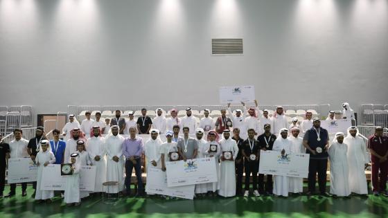 جانب من ختام منافسات البطولة