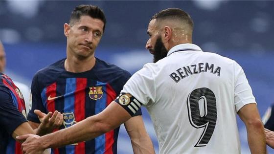 بنزيما وليفاندوفسكي