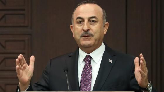 وزير الخارجية التركي مولود تشاووش أوغلو