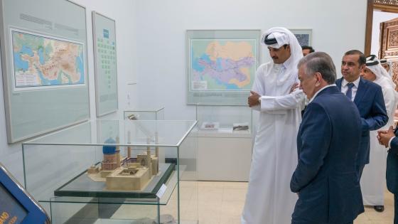 جانب من جولة حضرة صاحب السمو الشيخ تميم بن حمد آل ثاني أمير البلاد المفدى