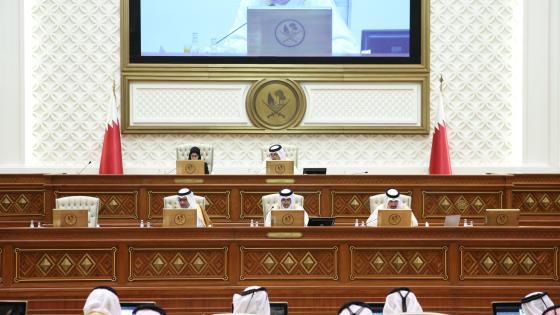 جانب من جلسة الشورى