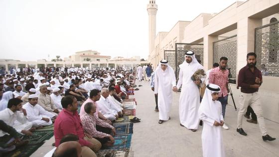 من صلاة عيد الأضحى العام الماضي