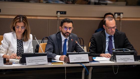 جانب من المشاركة القطرية بالحدث